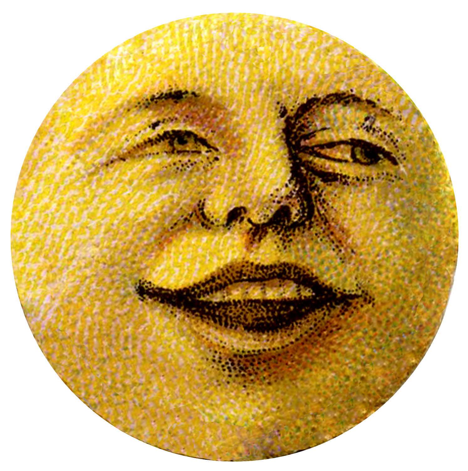 man in the moon clipart - photo #7