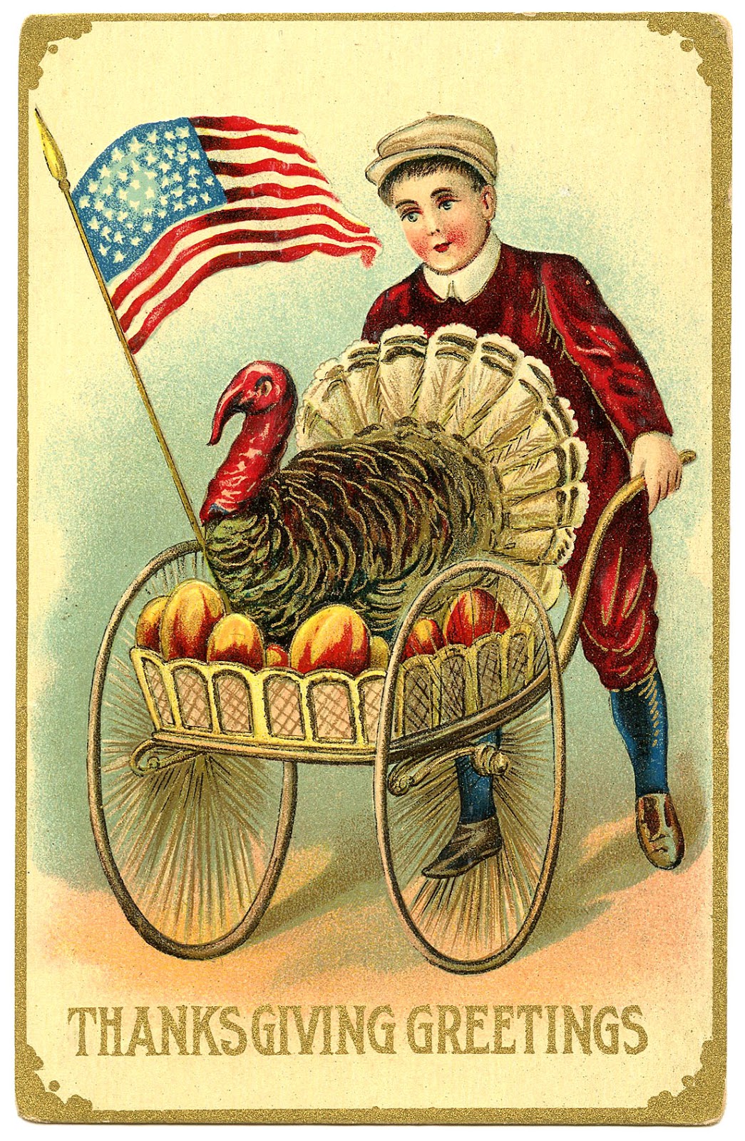 vintage clip art thanksgiving - photo #18