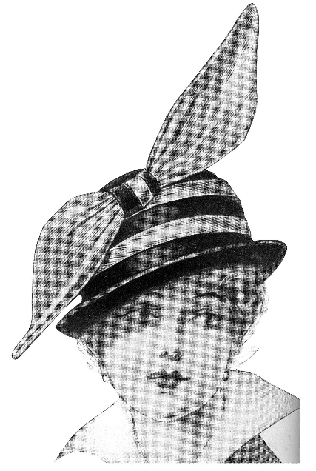 lady with hat clipart - photo #15