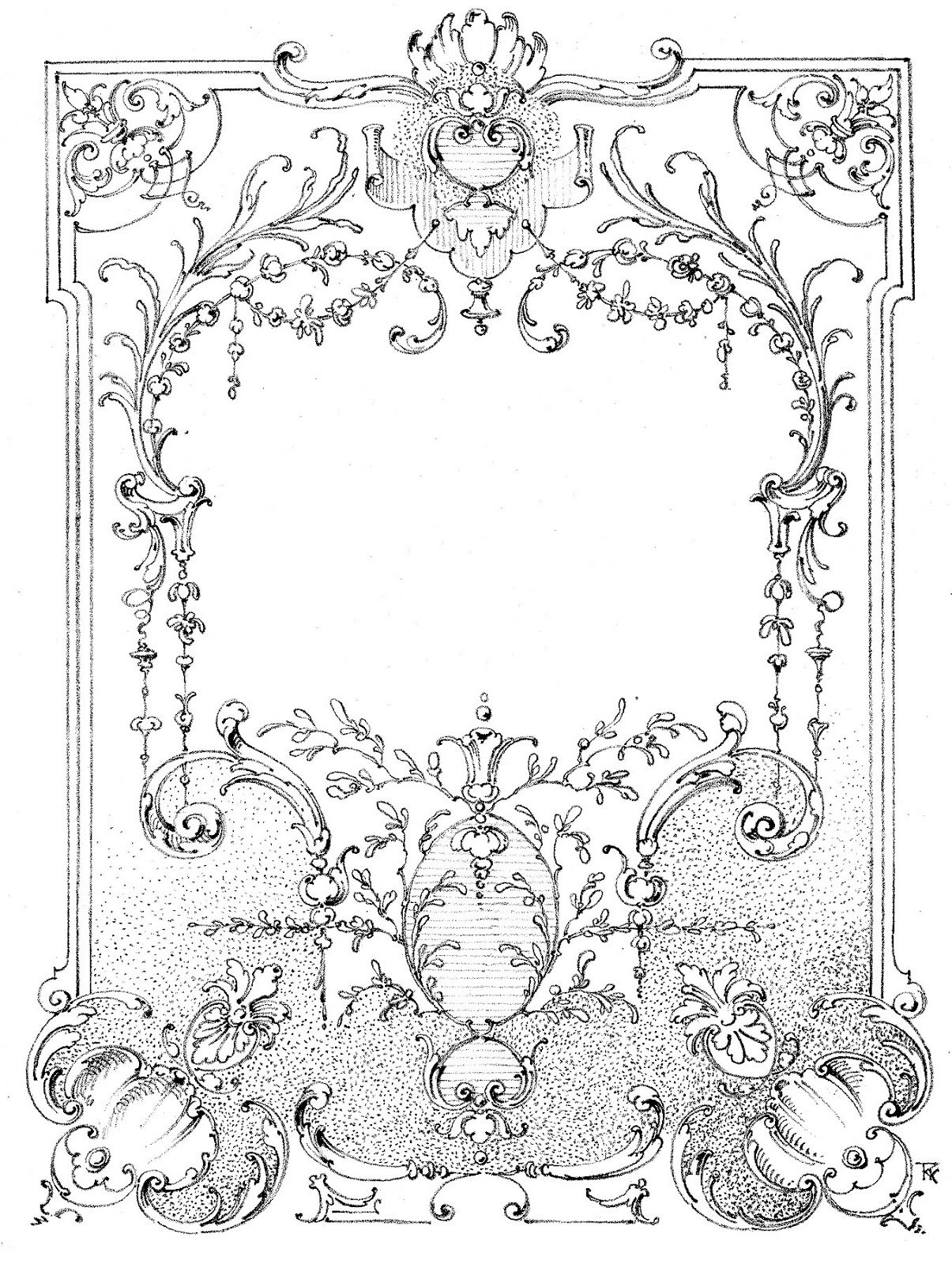 ornate wedding free clipart and printables - photo #40