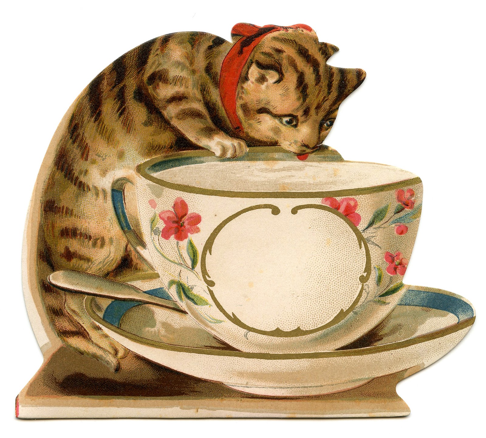 free vintage cat clipart - photo #25