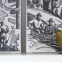 Retro Camping Canvas Art DIY