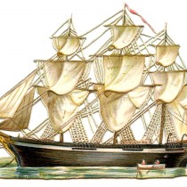 Ship Vintage Image