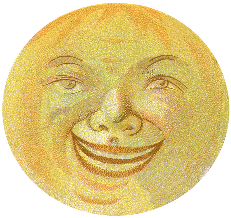 vintage moon clipart - photo #11