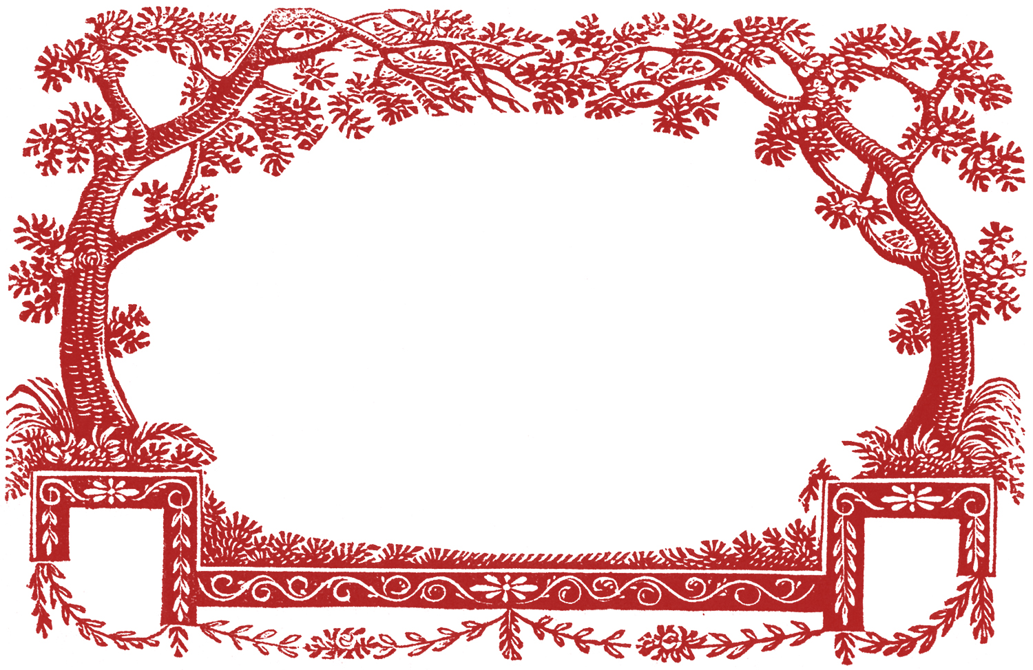 Free-Antique-Label-Trees-GraphicsFairy-red - The Graphics 