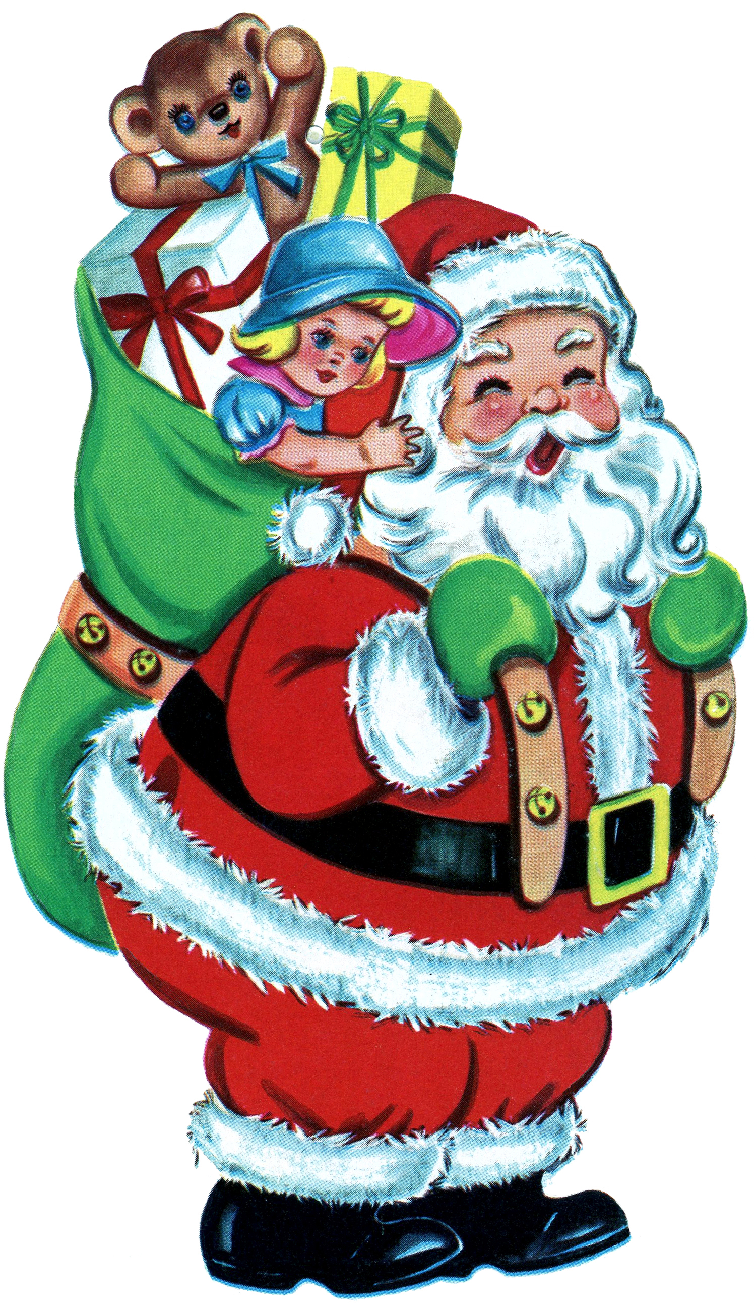 free clip art father christmas - photo #35