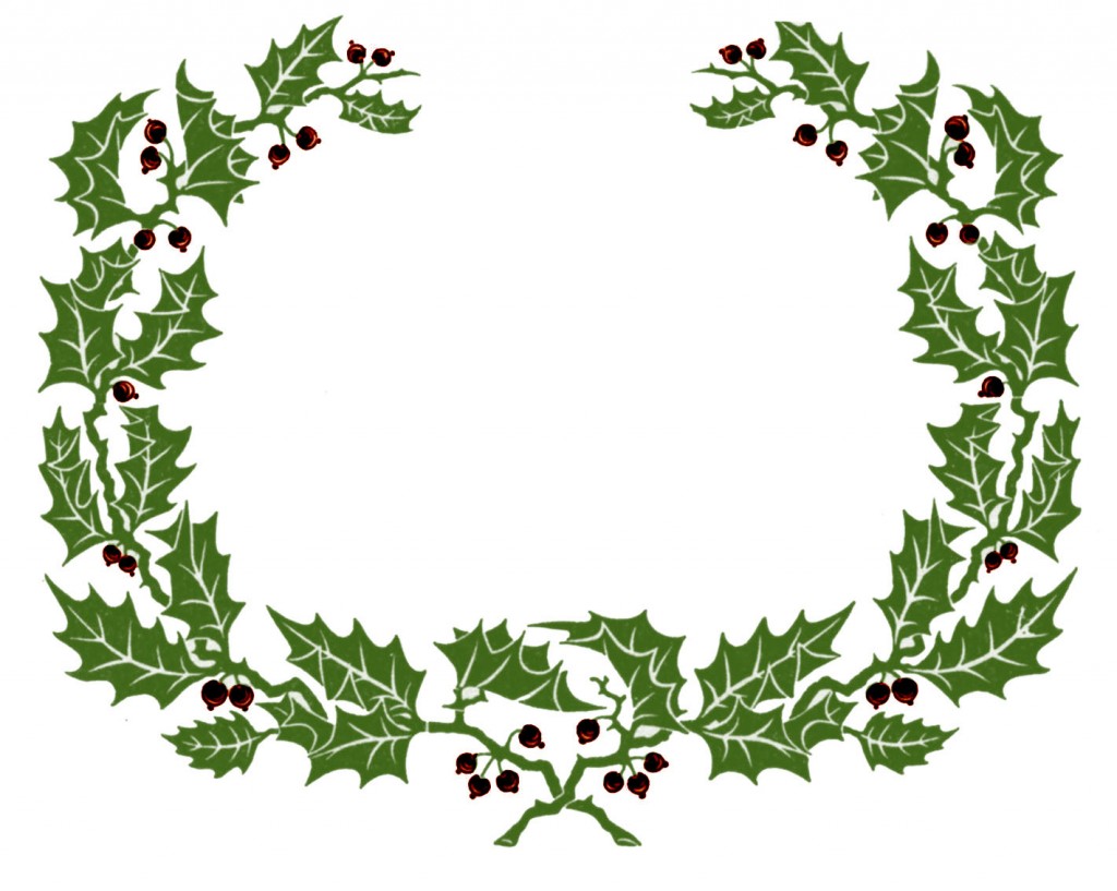 christmas wreath images free clip art - photo #48