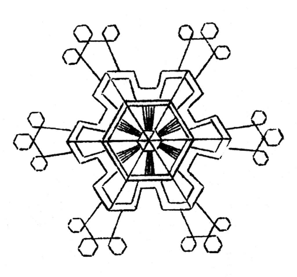 free black and white snowflake clipart - photo #30