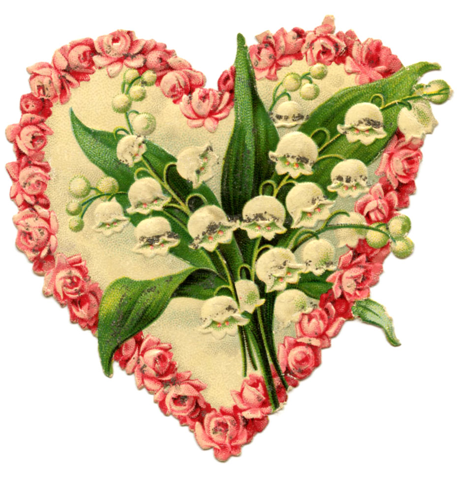 clipart hearts and roses - photo #43