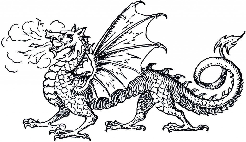 clipart of dragons - photo #38