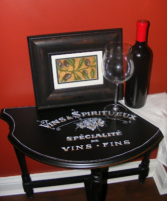 French Wine Table by Tracy Moreau