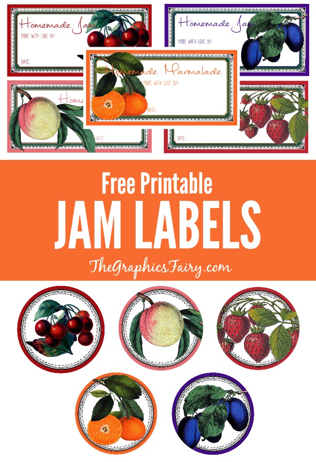 Free Printable Jam Jar Labels Uk