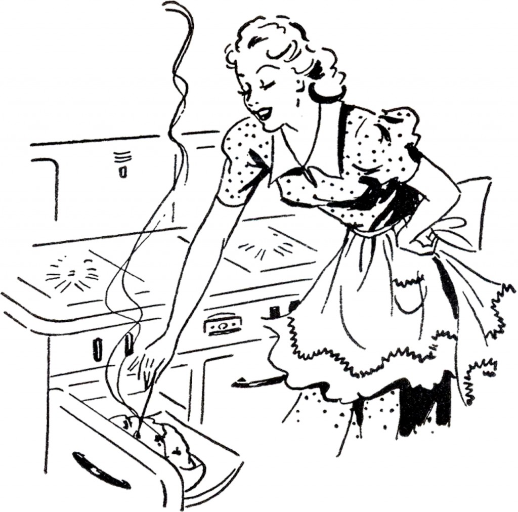 kitchen vintage clip art - photo #49