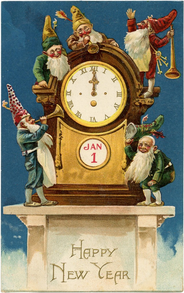 New Year Postcard