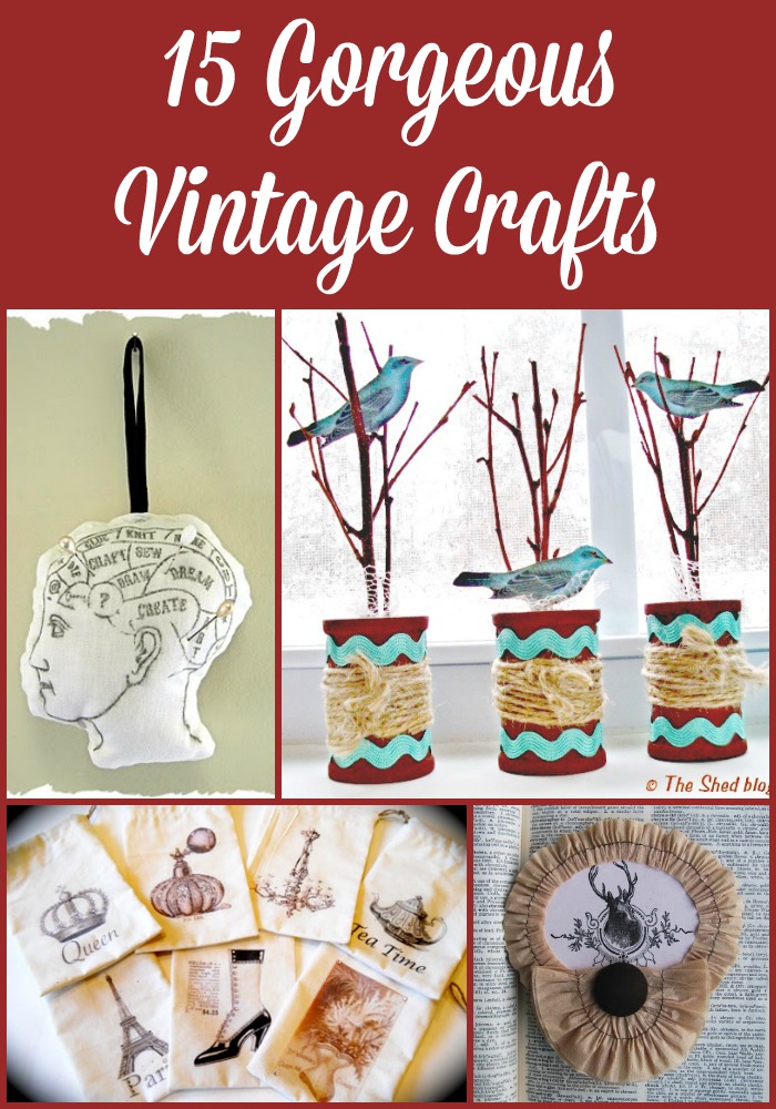 15 Gorgeous Vintage Crafts - The Graphics Fairy