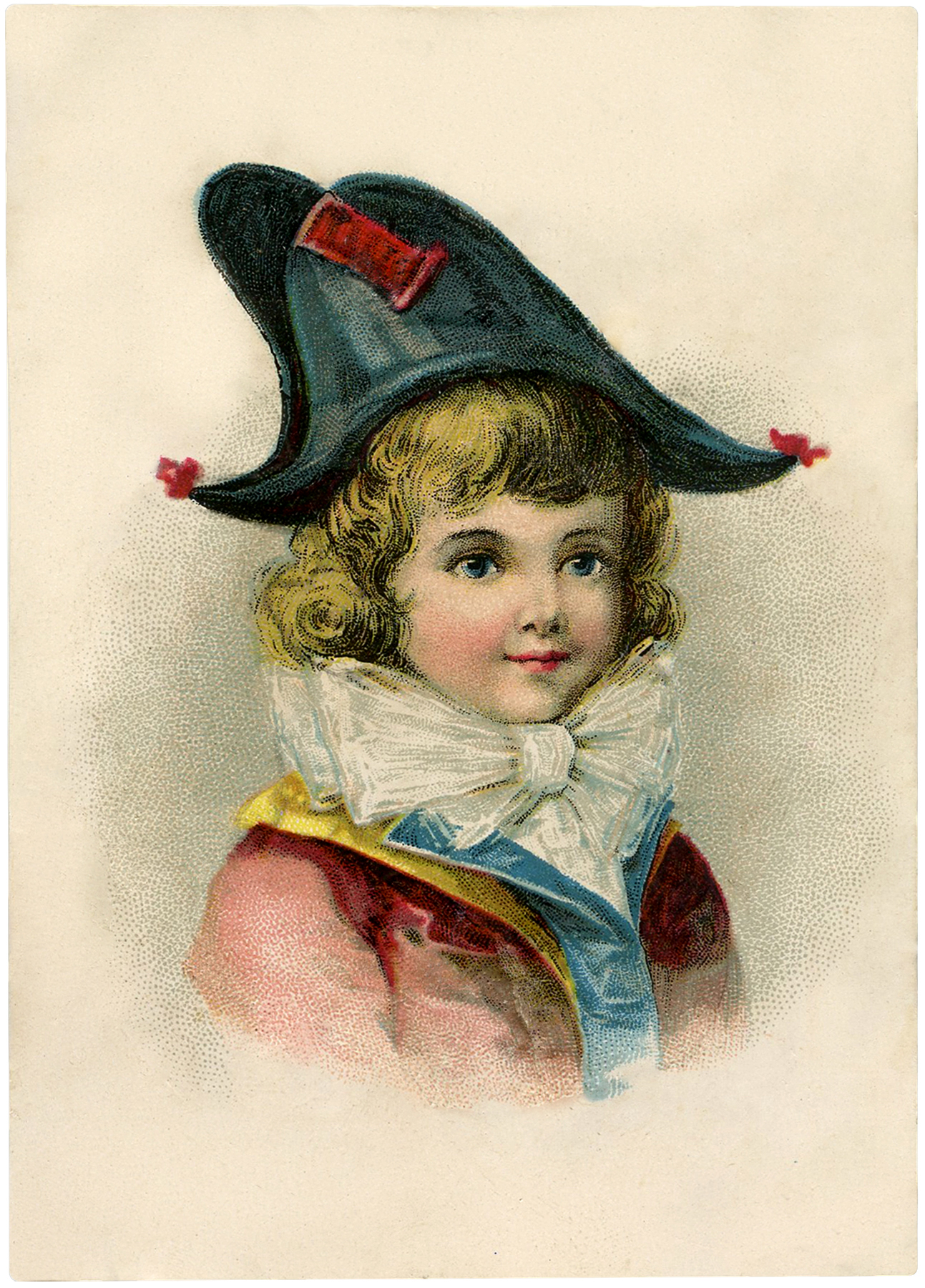 Darling Bicorne Hat Boy Image! - The Graphics Fairy1293 x 1800