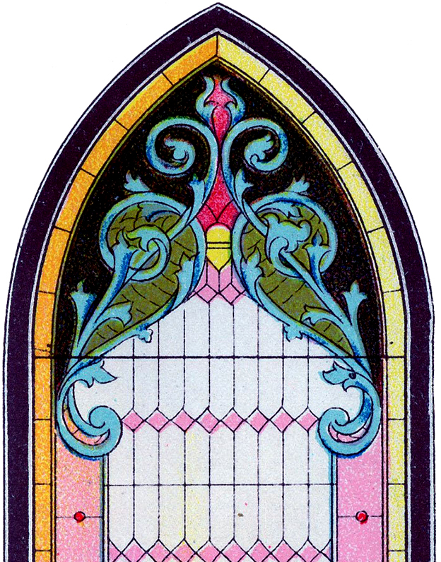 stained glass window clipart - photo #26