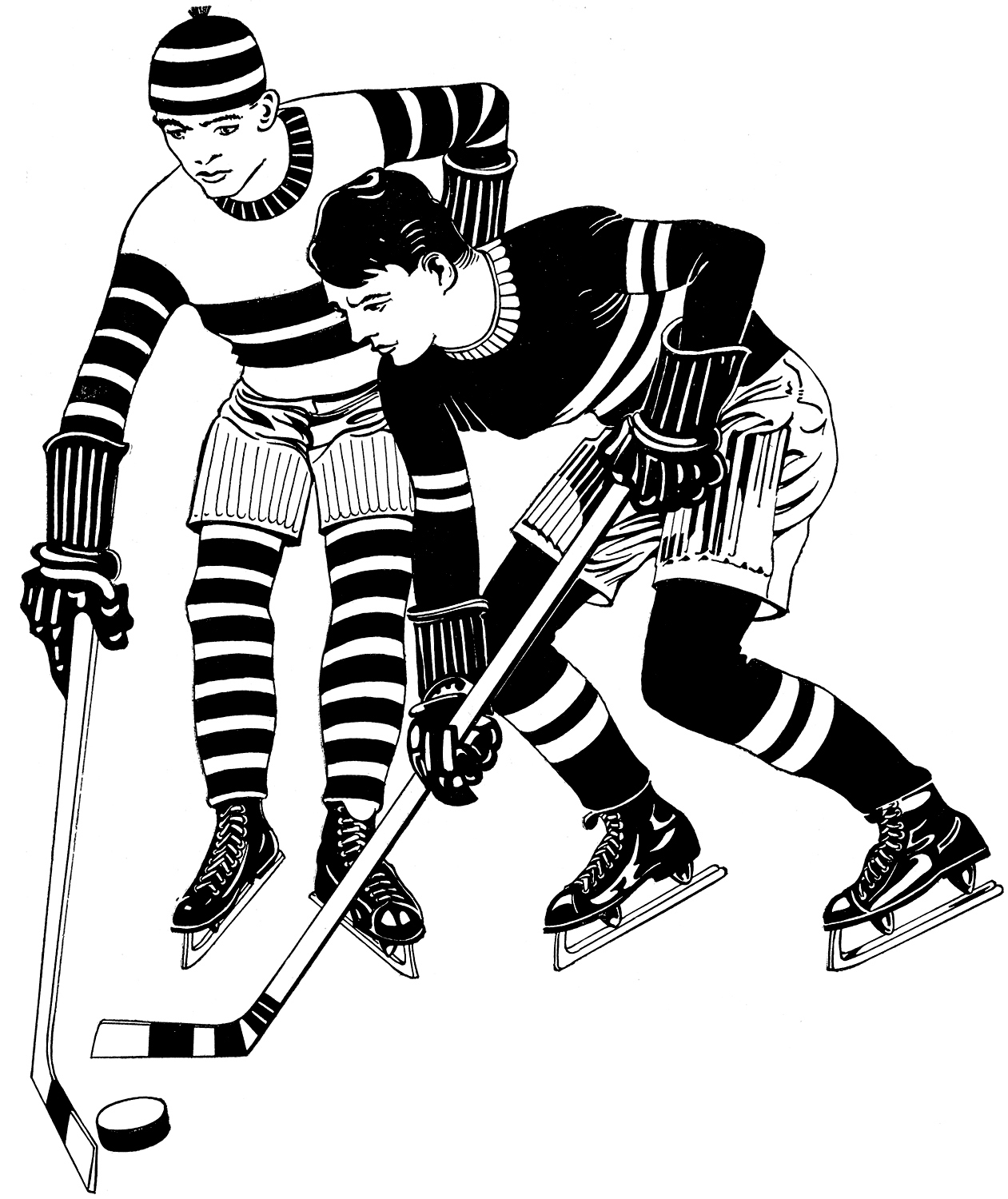 Vintage Hockey Art 77