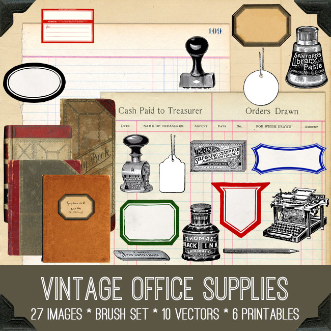 Vintage Office Supply 106