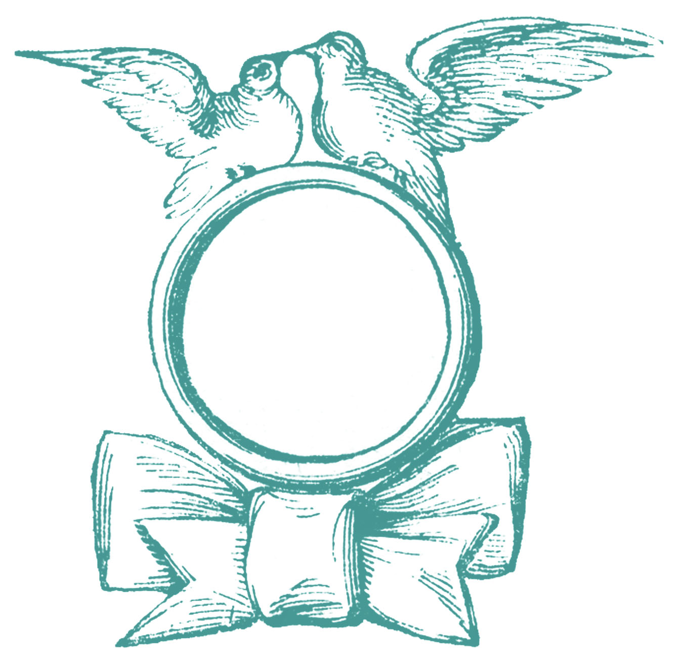 clipart wedding rings and doves - photo #3