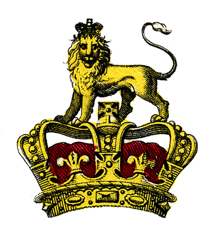 lion with crown clipart - photo #4