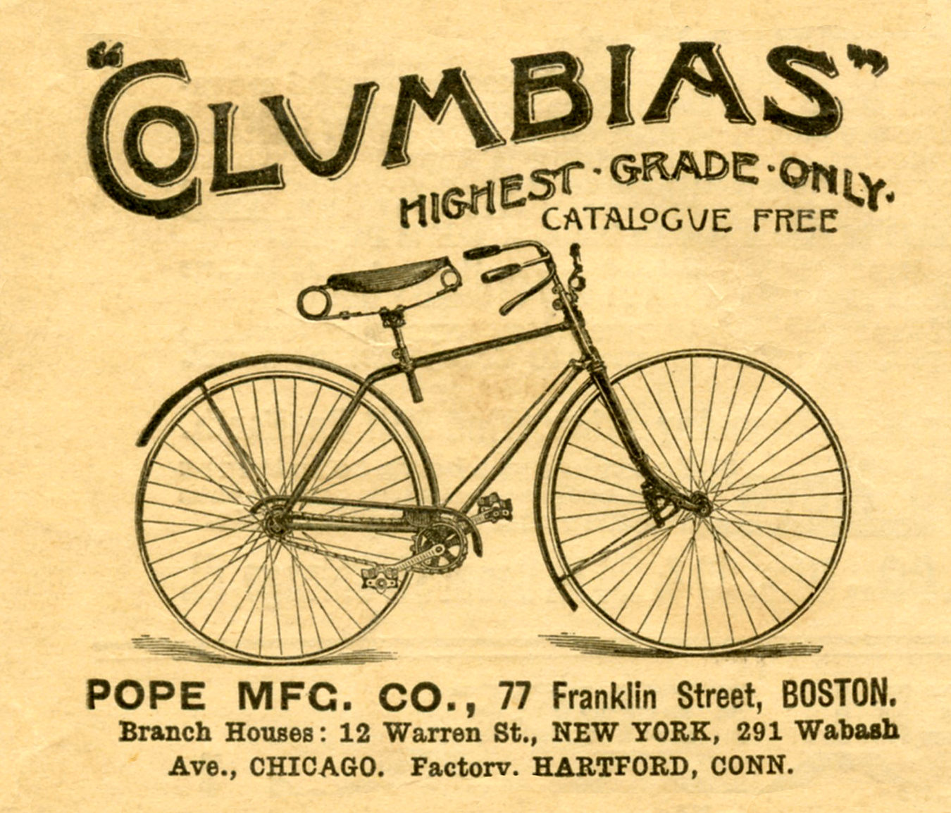 vintage bicycle clip art free - photo #43