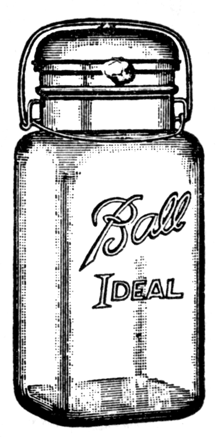 clip art canning jar labels - photo #1