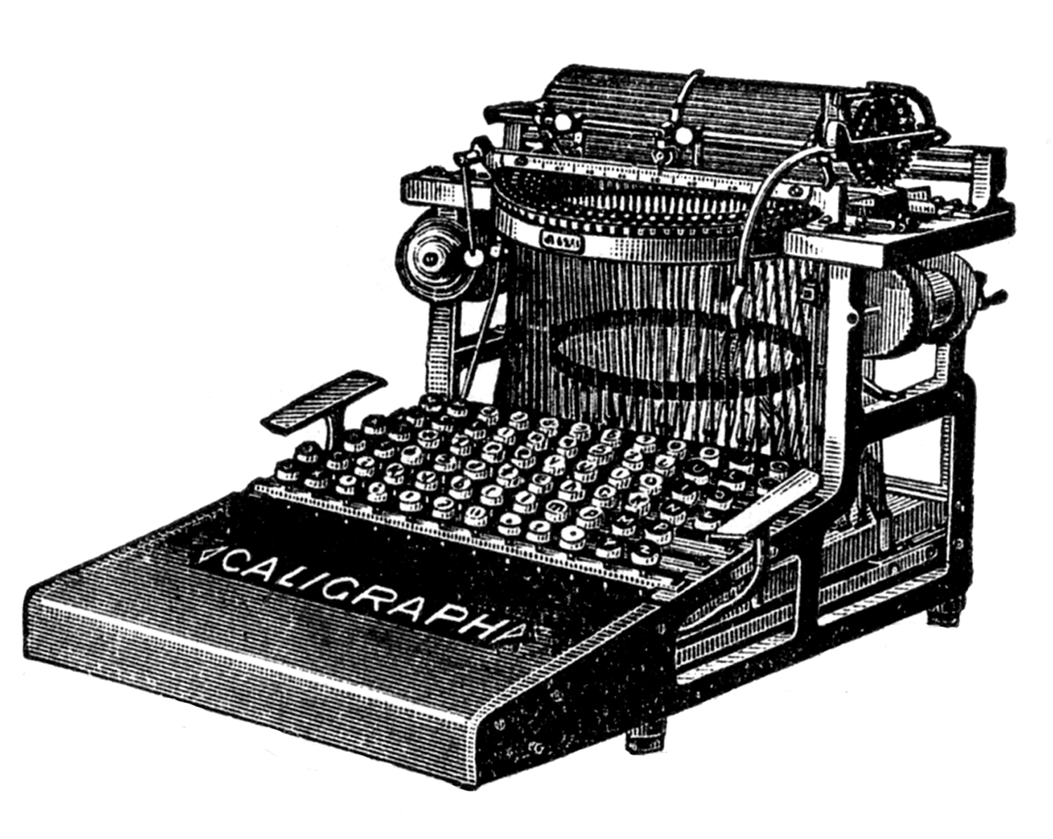 free clipart vintage typewriter - photo #11