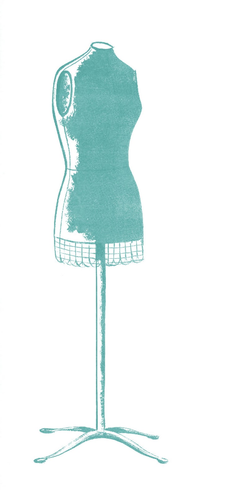 vintage dresses clipart - photo #49