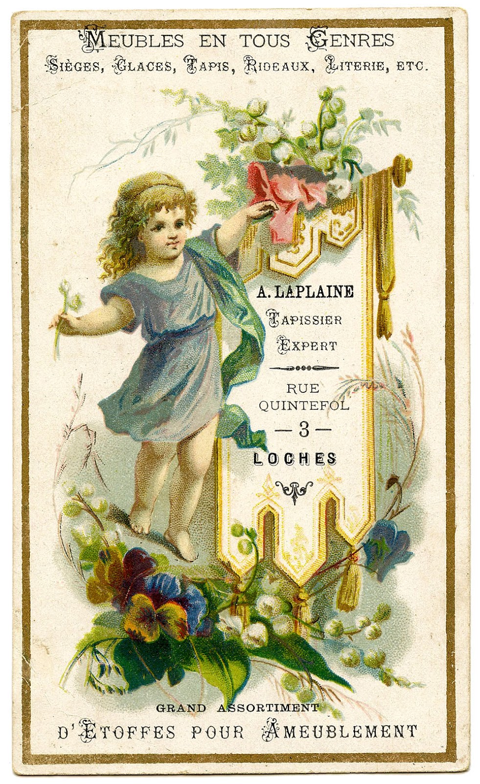 Vintage Graphics - French Ephemera - The Graphics Fairy