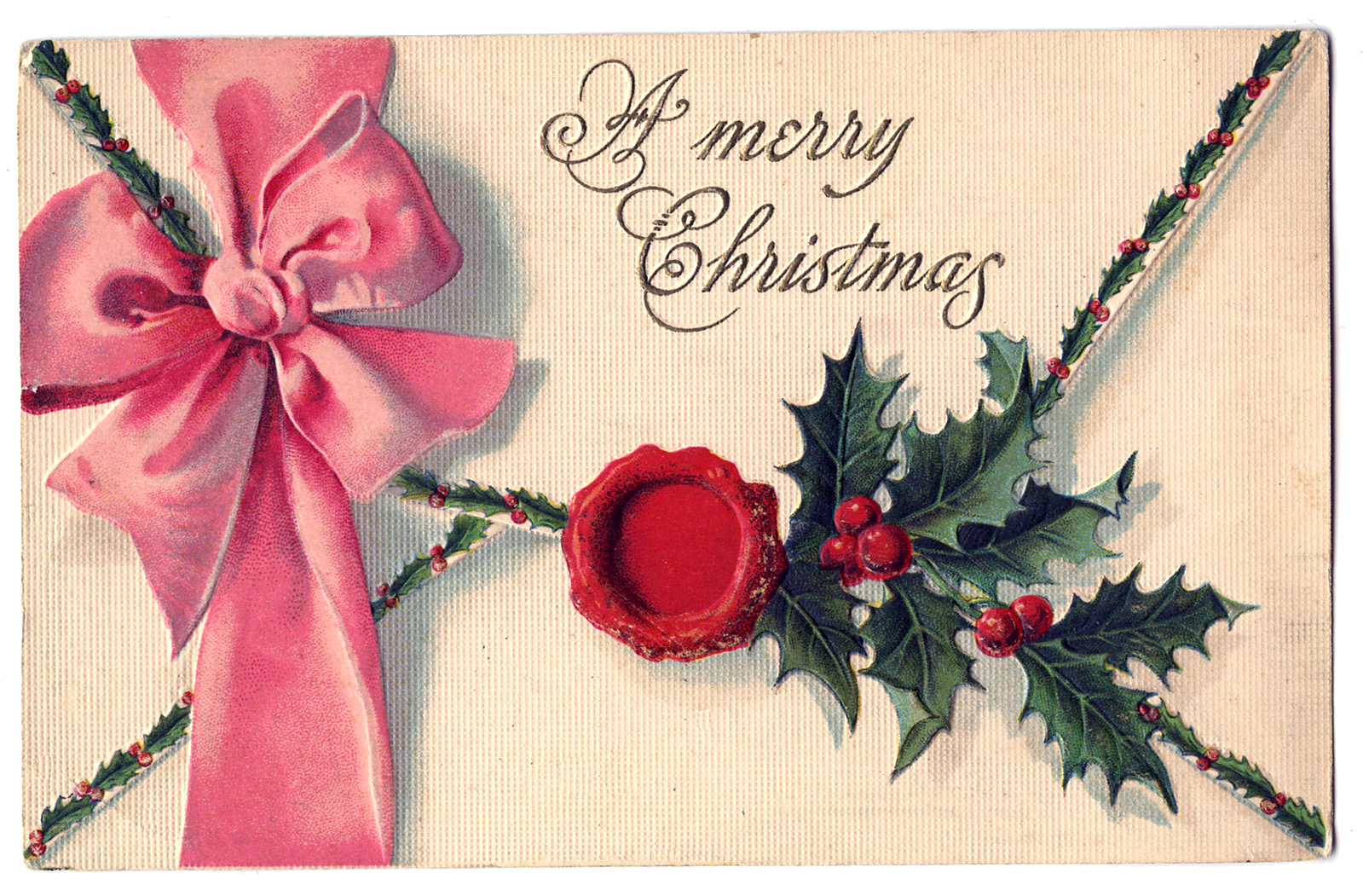 free christmas envelope clip art - photo #1