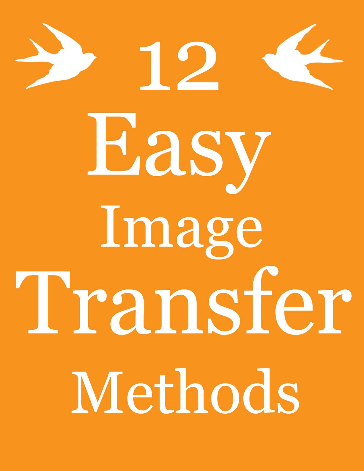 12 Easy Image Transfer Methods for DIY Projects