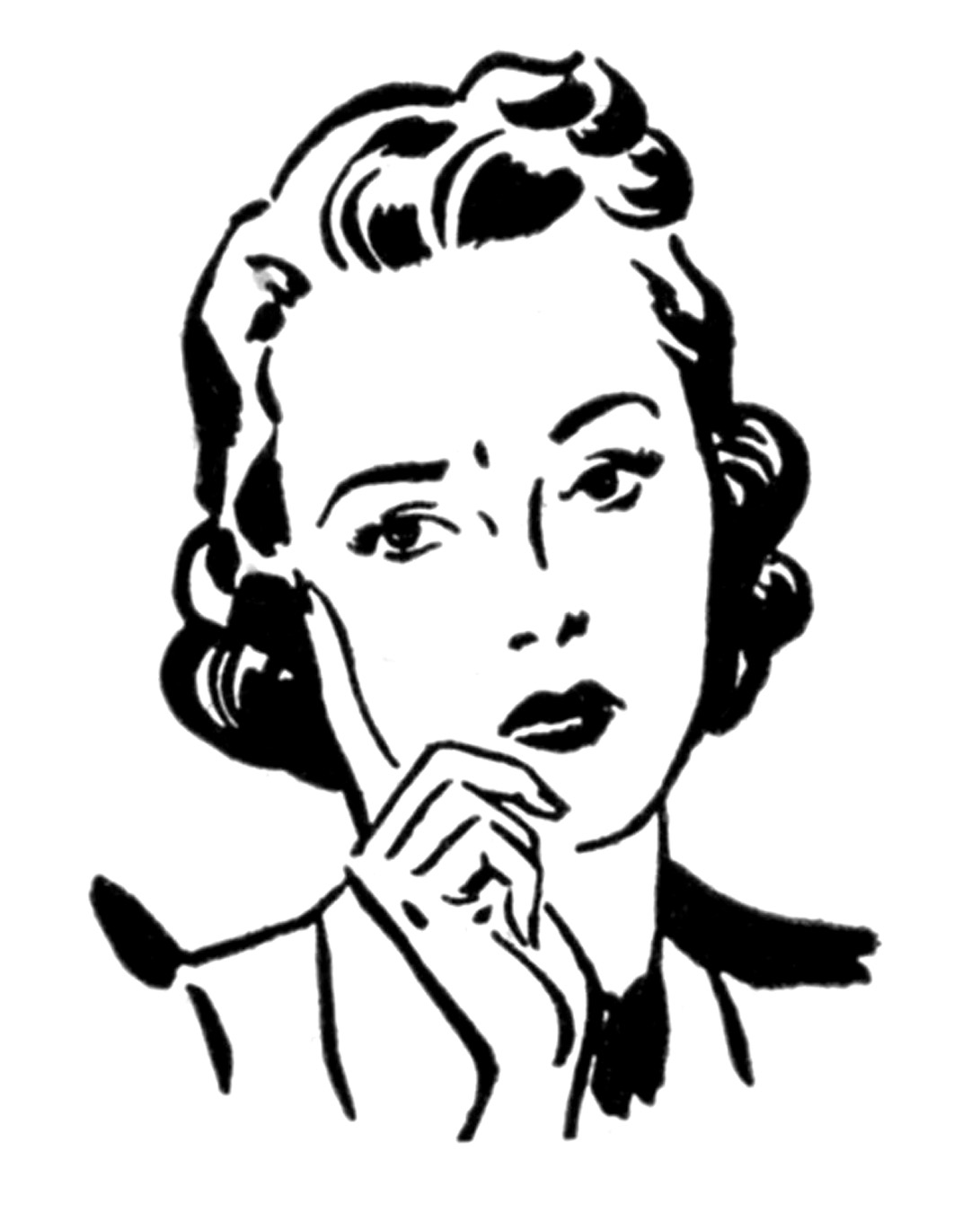 mother clipart black and white - photo #16