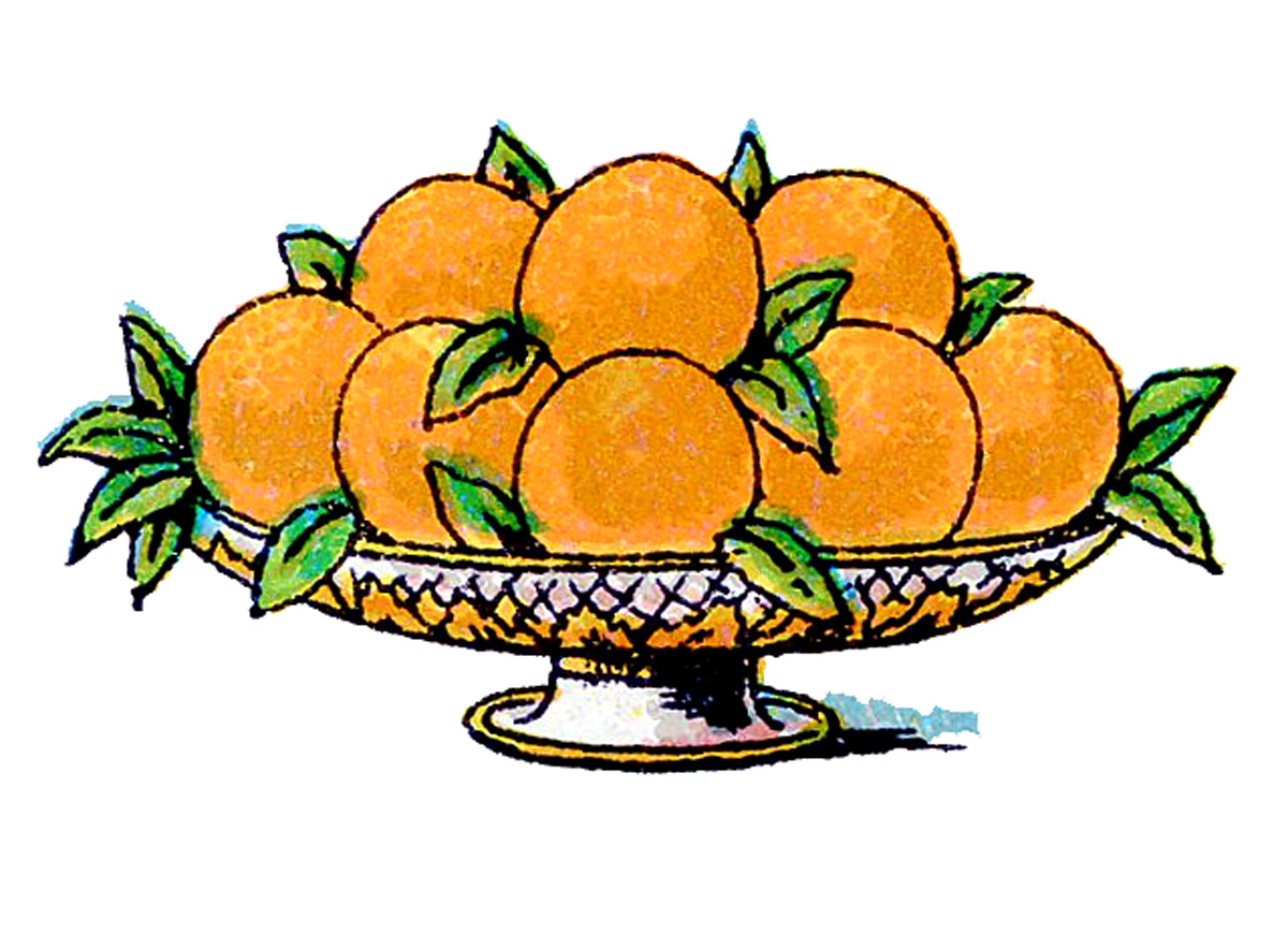 free clipart bowl of fruit - photo #31