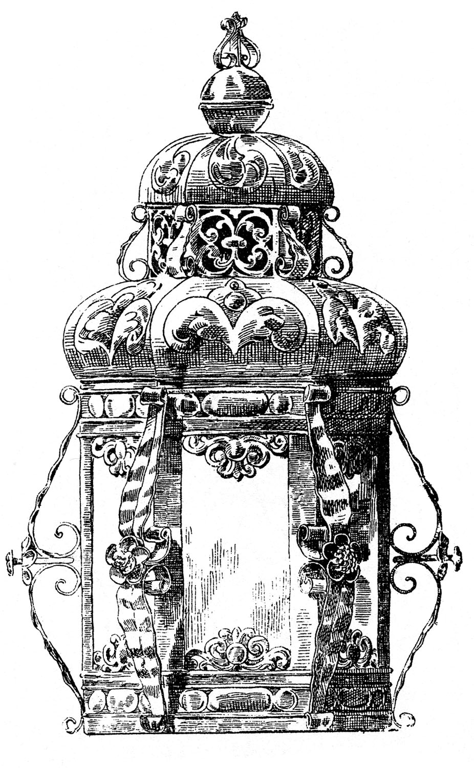 vintage lantern clipart - photo #21