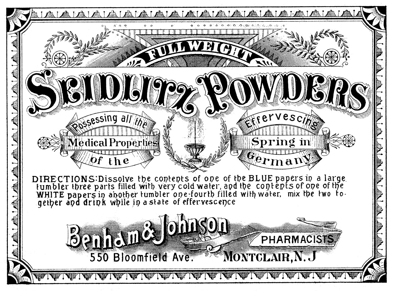 Vintage Clip Art - Apothecary Label -Medical - The ...