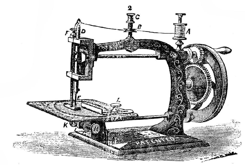 clipart vintage sewing machine - photo #3