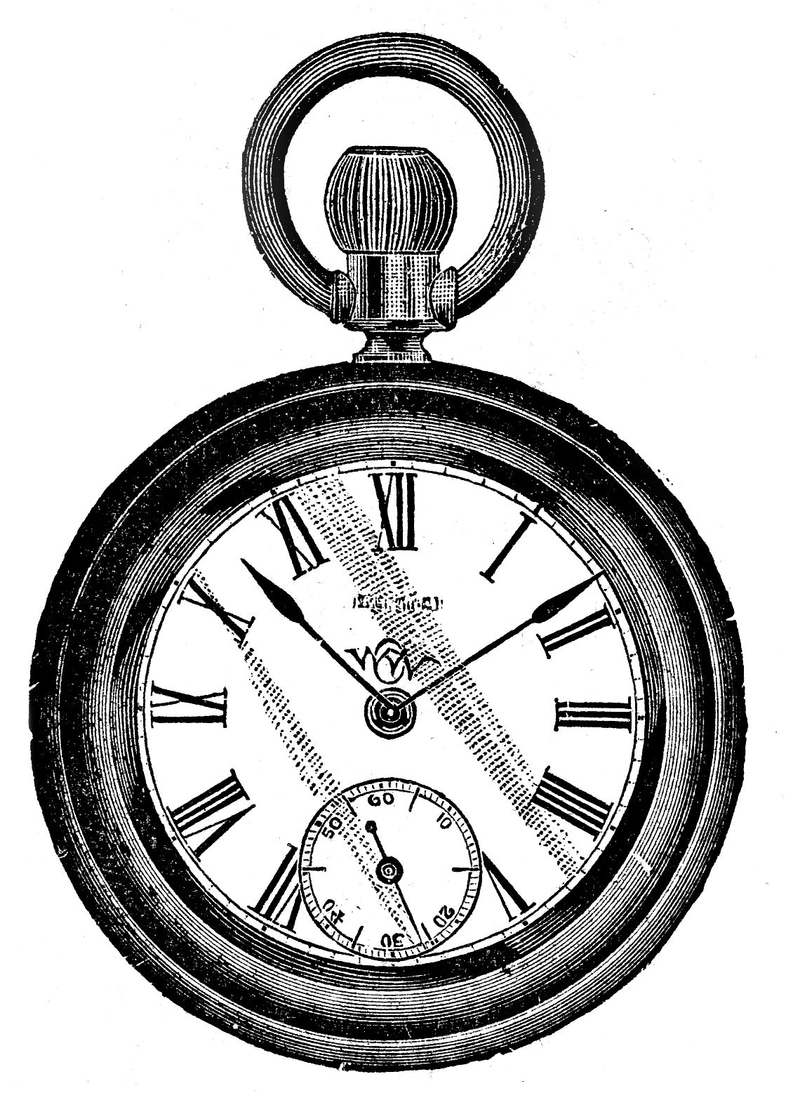 antique clock clipart - photo #38