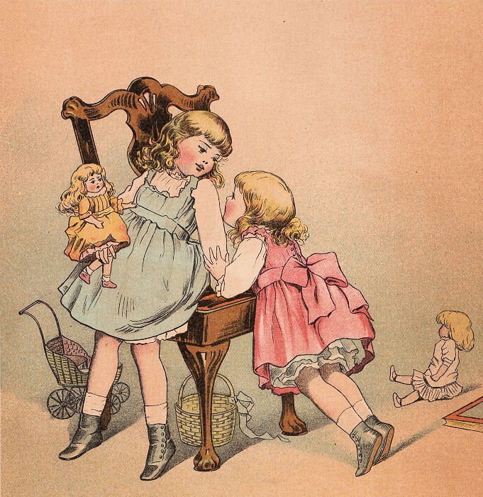 vintage doll clipart - photo #25