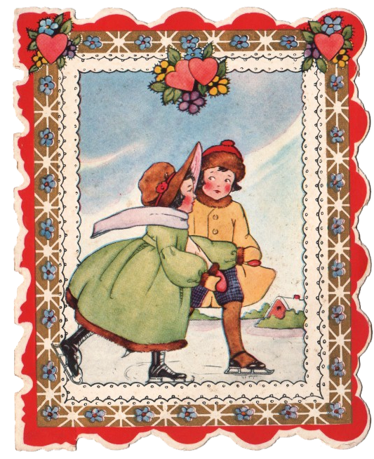 free victorian valentines day clipart - photo #11