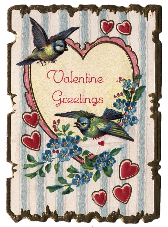 free vintage valentines day clipart - photo #4