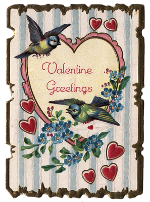 Free Clip Art - Vintage Valentine - The Graphics Fairy