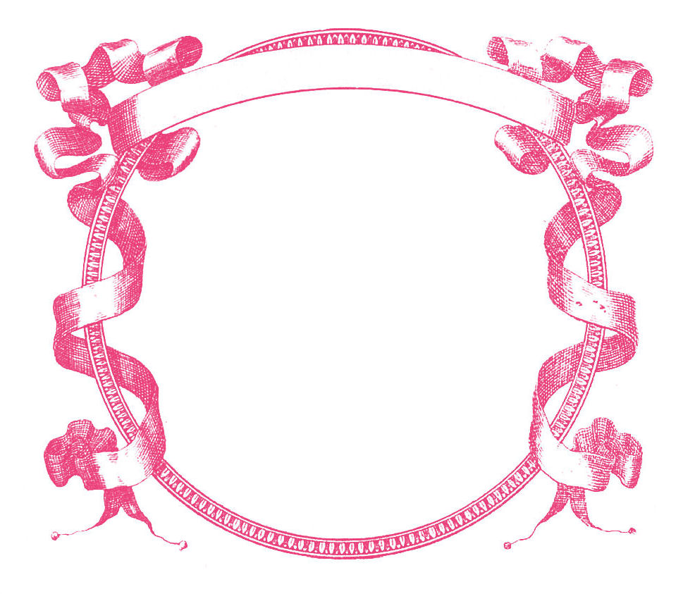 ribbon frame clipart - photo #1