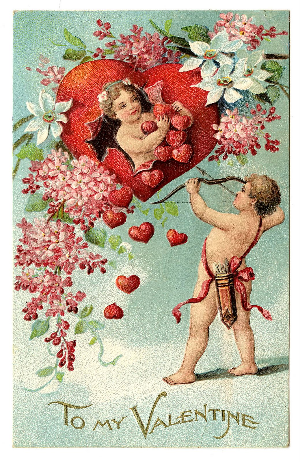 free victorian valentines day clipart - photo #2