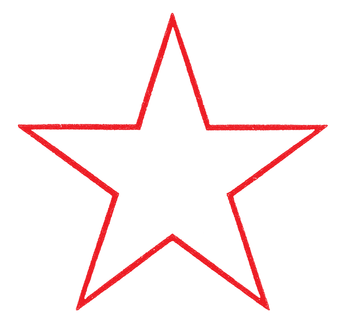 red stars clip art