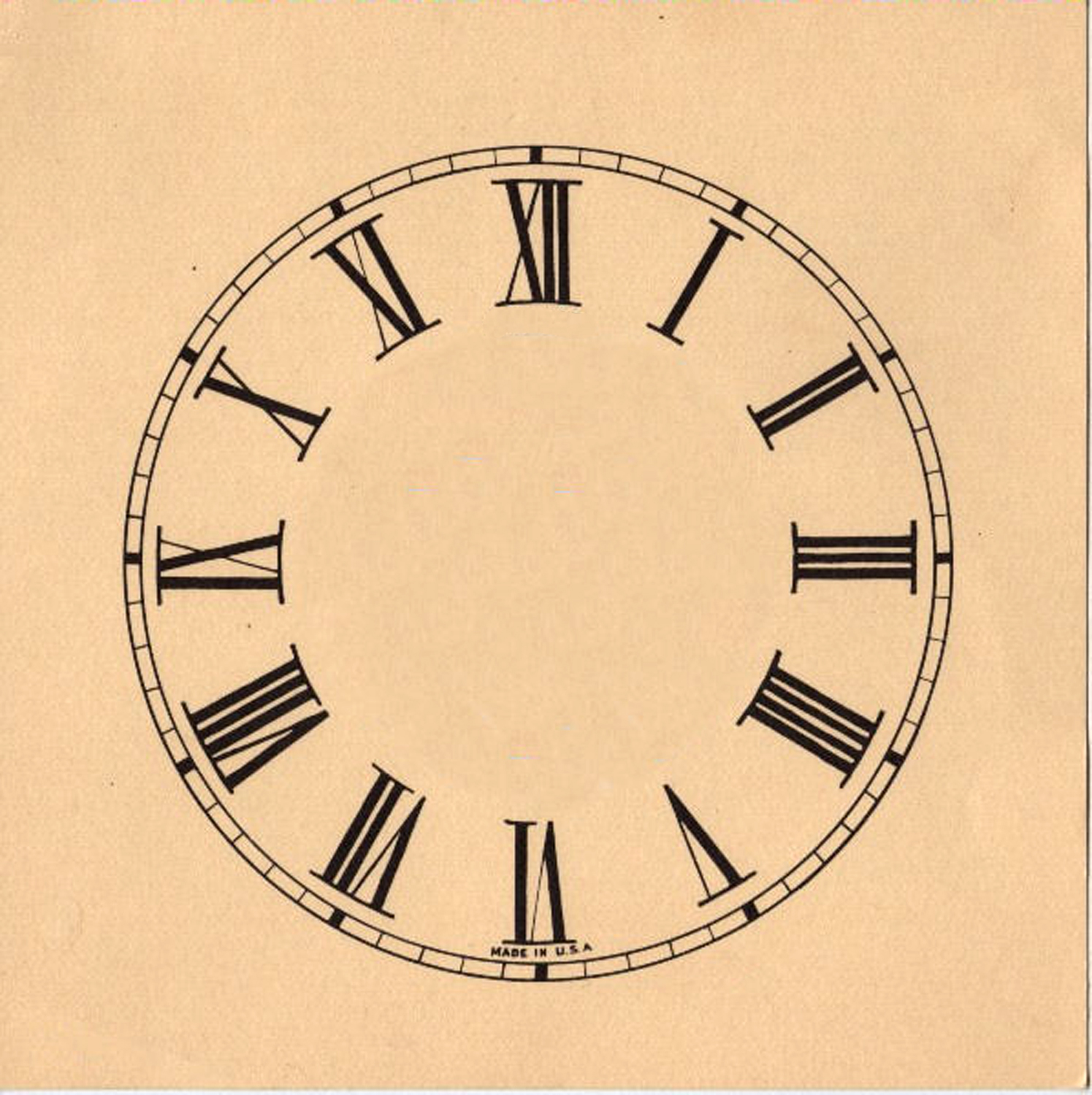 clock face