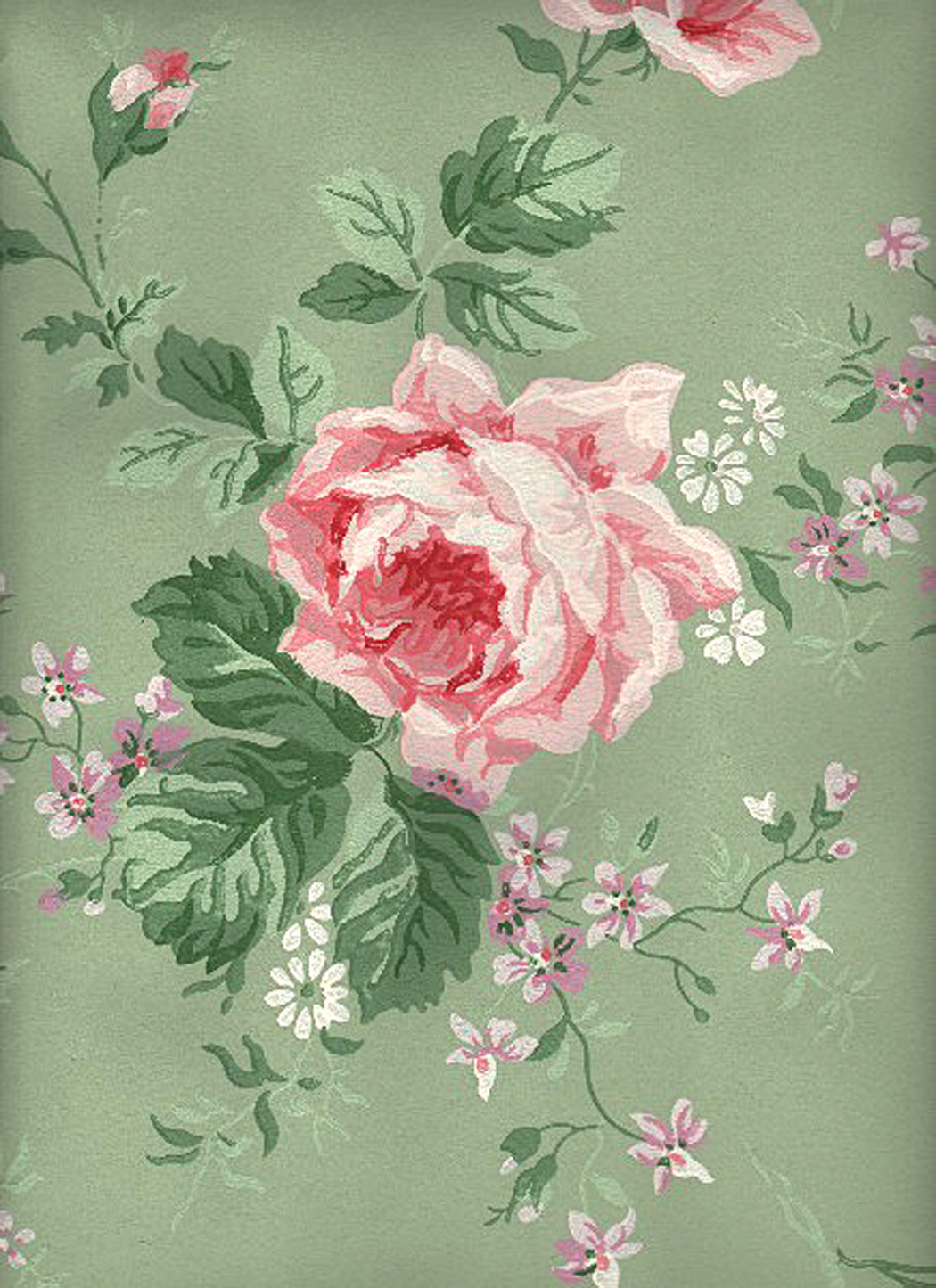 vintage rose background