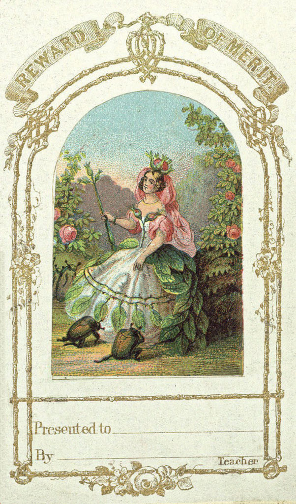 Children's Reward Card with Fairy