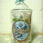 Button Jar with Labels Cathe Holden