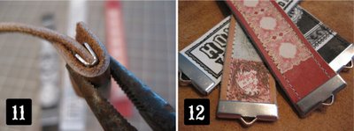 metal ends attaching